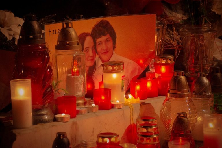 Ján Kuciak i Martina Kušnirova zamordowani.