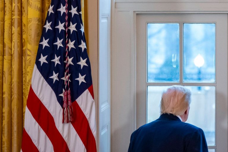 NCZAS.INFO | Prezydent Stanów Zjednoczonych Ameryki Donald Trump w Białym Domu. Foto: PAP/EPA