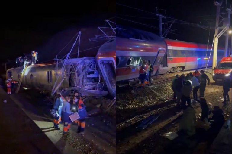 Katastrofa kolejowa w Adamuz (Hiszpania).