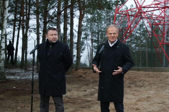 Marcin Kierwiński oraz Donald Tusk