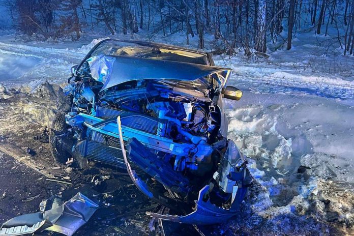 klodka samochod wypadek