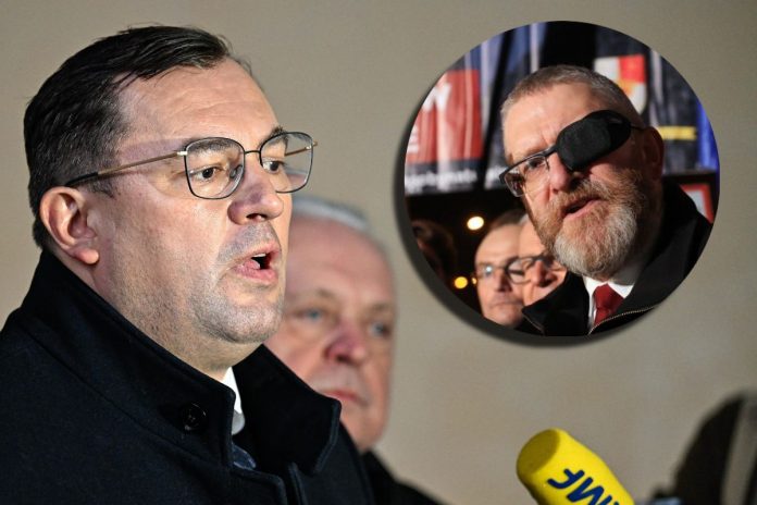 Stefan Krajewski oraz Grzegorz Braun