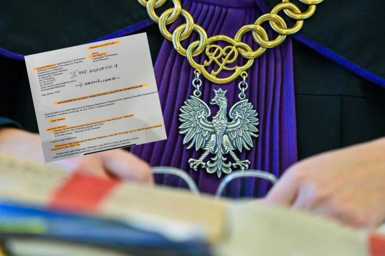 Komornik na koncie OMZRiK.