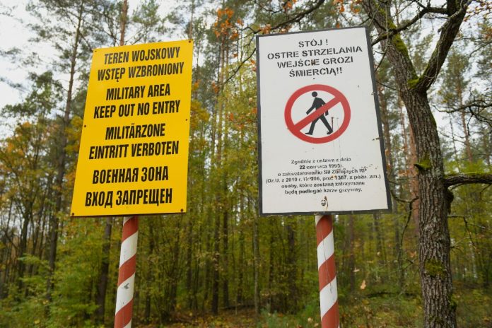 poligon teren wojskowy