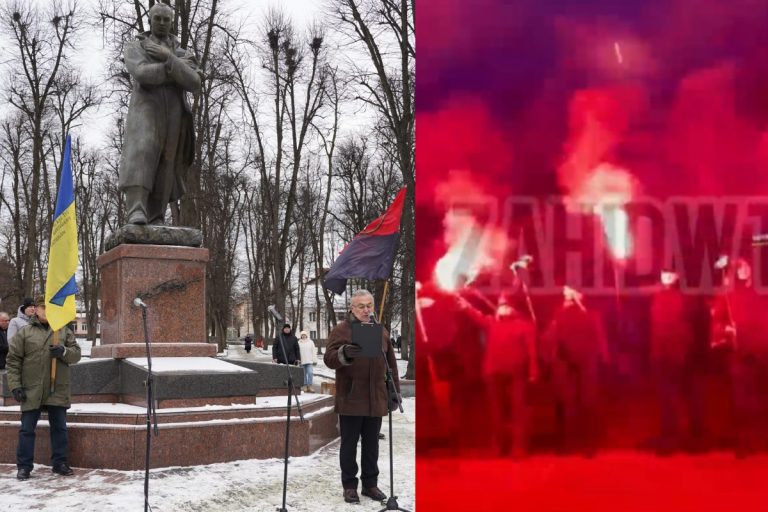 stepan bandera pomnik urodziny bandery