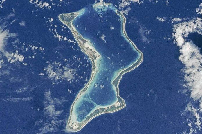 NCZAS.INFO | Atol Diego Garcie. Fot. NASA, Wikipedia domena publiczna