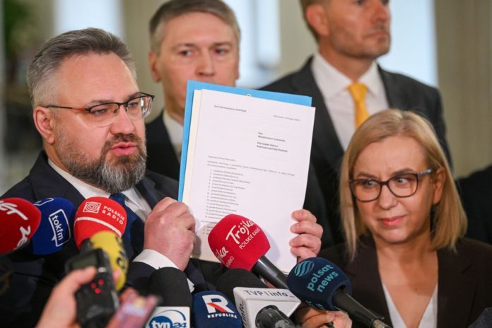 Mirosław Suchoń oraz Paulina Hennig-Kloska