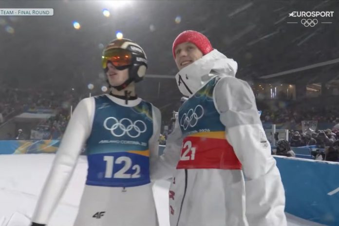 Kacper Tomasiak i Paweł Wąsek