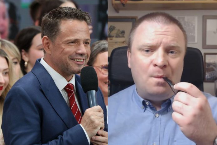 Rafał Trzaskowski oraz Łukasz Warzecha