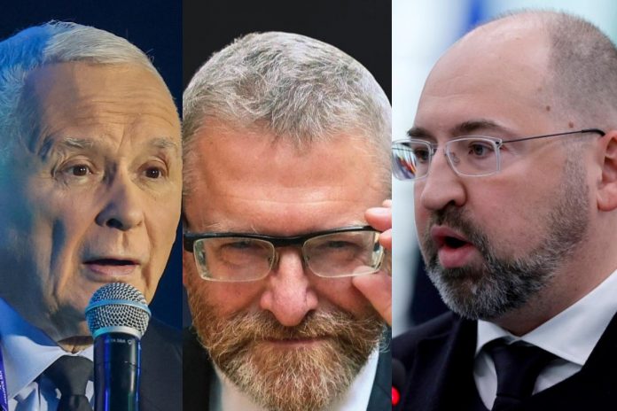 jaroslaw kaczynski grzegorz braun adam bielan