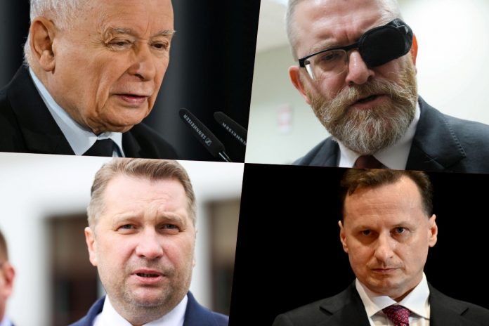 jaroslaw kaczynski grzegorz braun przemyslaw czarnek tomasz sommer