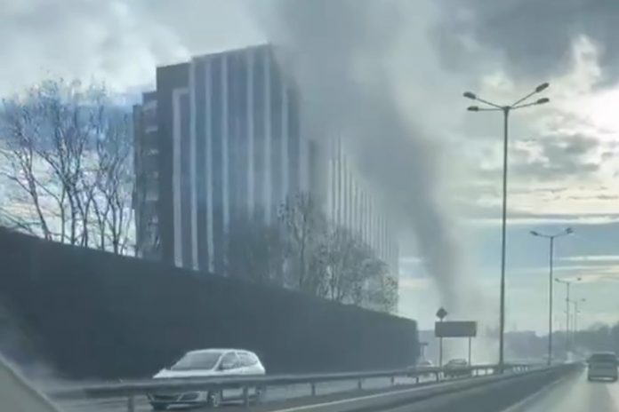 krakow awaria siec cieplownicza rurociag wyciek