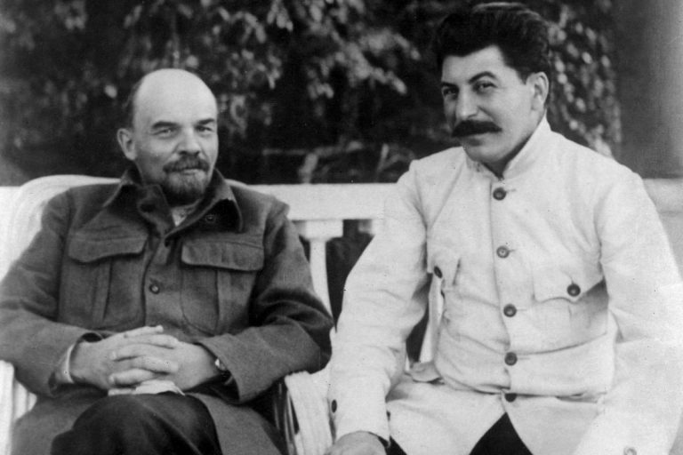 Włodzimierz Lenin i Józef Stalin