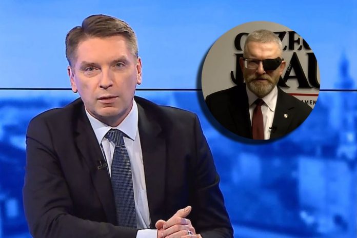 Tomasz Lis oraz Grzegorz Braun.