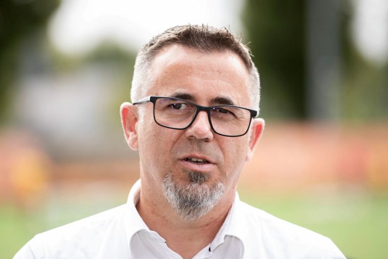 Poseł KO Łukasz Horbatowski.