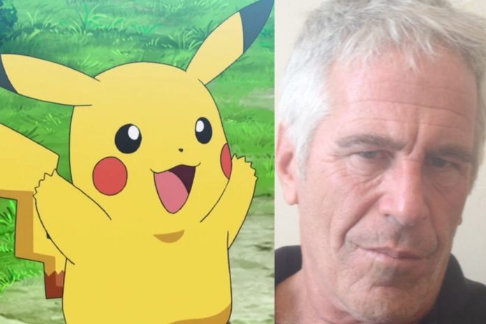 pikachu jeffrey epstein