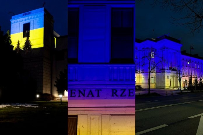 sejm senat kancelaria premiera kp ukrainskie barwy