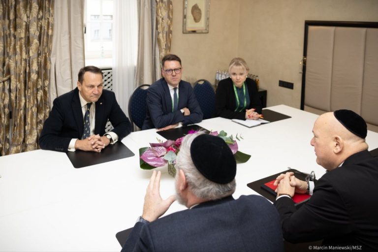 Spotkanie Sikorskiego z rabinem Goldschmidtem.