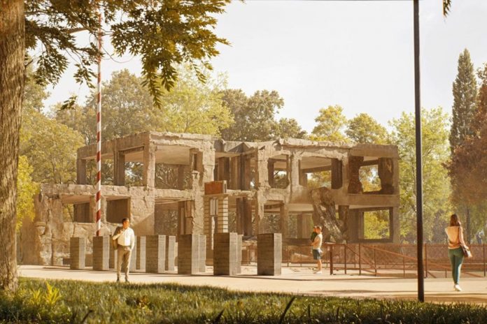 NCZAS.INFO | Westerplatte. Ruiny Nowych Koszar po rewitalizacji. Zdjęcie ilustracyjne. Źródło: materiały prasowe