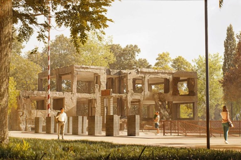 NCZAS.INFO | Westerplatte. Ruiny Nowych Koszar po rewitalizacji. Zdjęcie ilustracyjne. Źródło: materiały prasowe