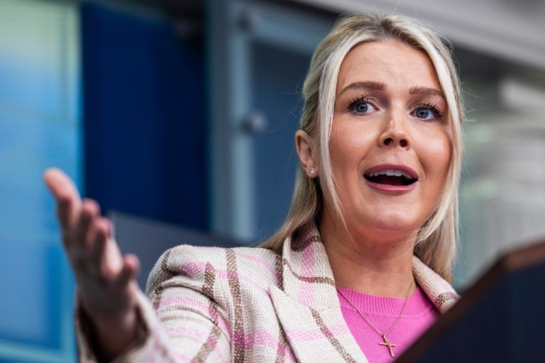 NCZAS.INFO | Rzeczniczka Białego Domu Karoline Leavitt. Foto: PAP/EPA