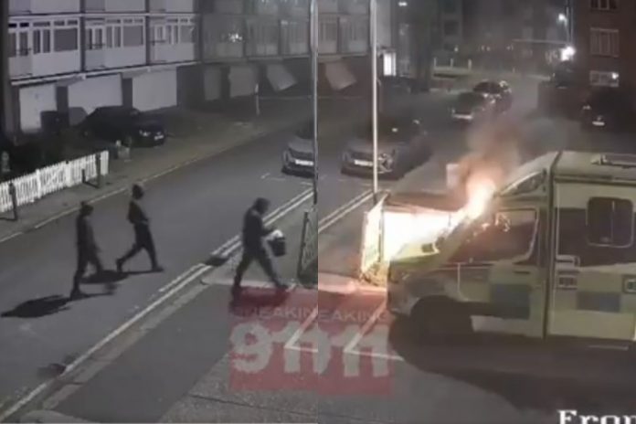 NCZAS.INFO | Londyn. Podpalenie jednej z karetek żydowskiej organizacji non-profit Hatzola