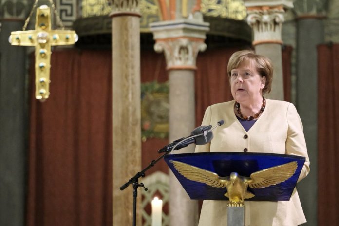 angela merkel maria laach