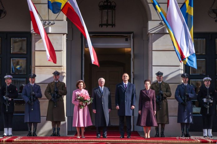 Wizyta w Polsce króla Szwecji Karola XVI Gustawa i królowej Sylwii
