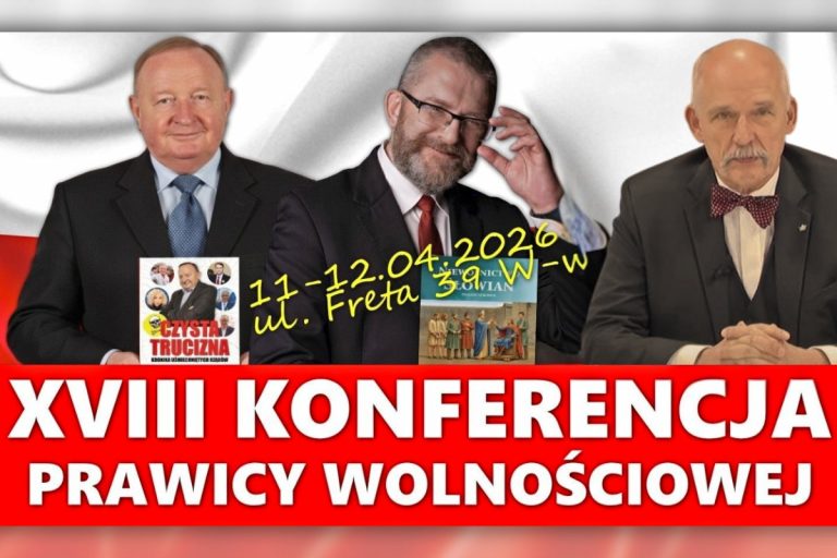Michalkiewicz, Braun i Korwin-Mikke - mocna ekipa, która bedzie obecna na XVIII Konferencji Prawicy Wolnościowej w Wraszawie. / Foto: nczas.info