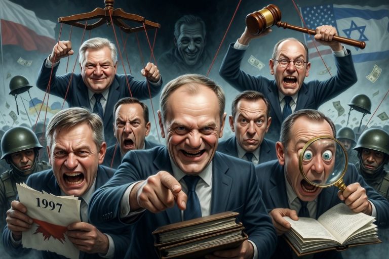 NCZAS.INFO | Teoria spiskowa? Podobieństwo do osób i zdarzeń całkowicie przypadkowe. Obrazek ilustracyjny. Źródło: Grok