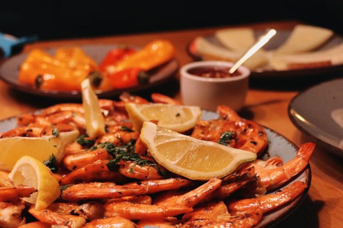 Owoce morza, restauracja, jedzenie