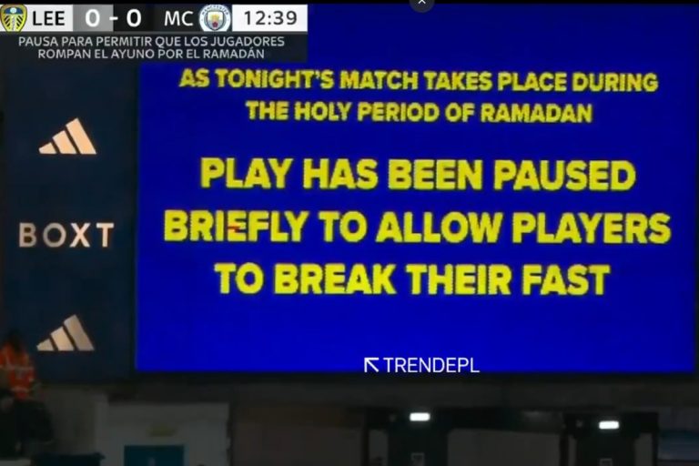 Piłkarze Manchesteru City wygwizdani w Leeds za „przerwę na ramadan”