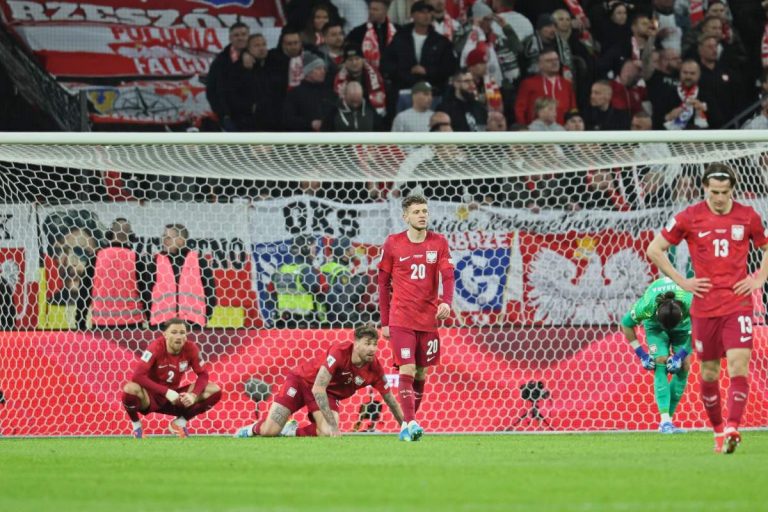 Szwecja - Polska. Po stracie trzeciego gola.