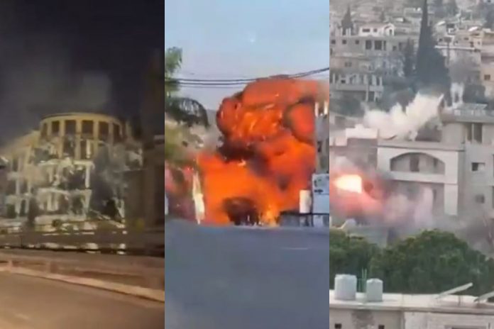 Zniszczenia wojenne w Iranie i Libanie.