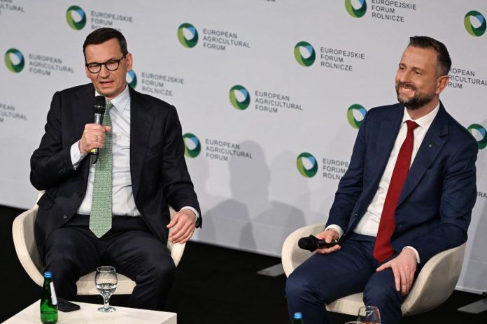 Mateusz Morawiecki oraz Władysław Kosiniak-Kamysz