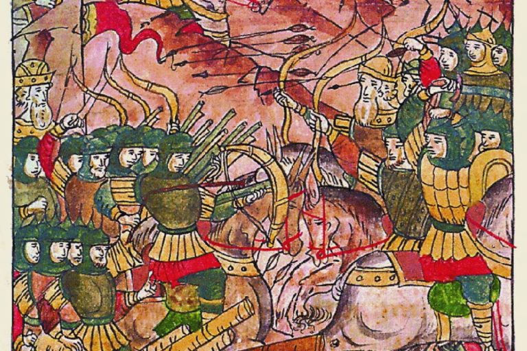 Bitwa nad Worsklą w Ilustrowanej kronice Iwana Groźnego