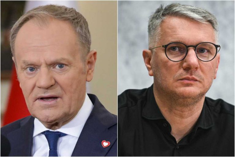 Donald Tusk i Przemysław Wipler.