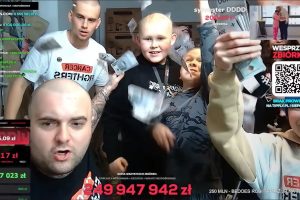 NCZAS.INFO | Stream Łatwoganga z rekordową zbiórką. Zebrano ponad 250 mln zł