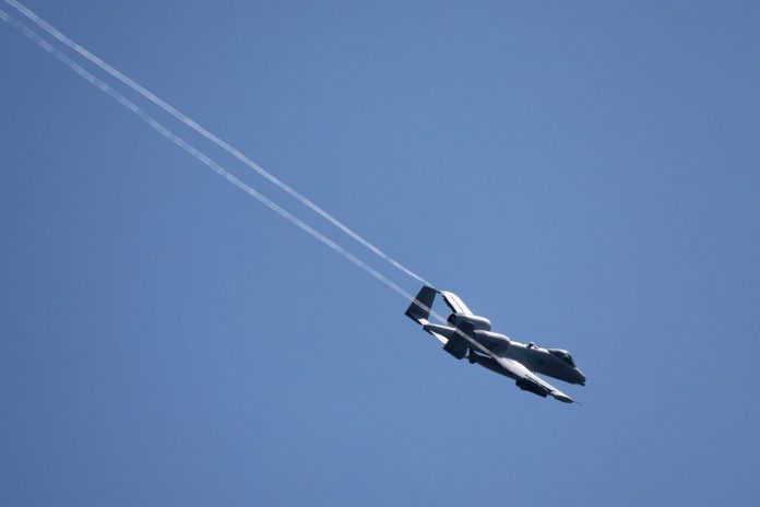 Samolot szturmowy A-10.