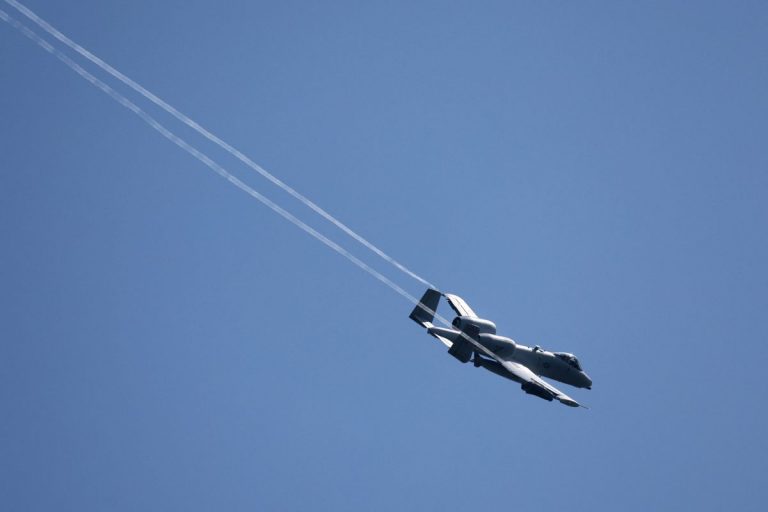 Samolot szturmowy A-10.