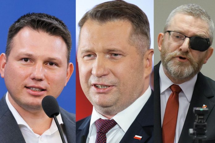 slawomir mentzen przemyslaw czarnek grzegorz braun