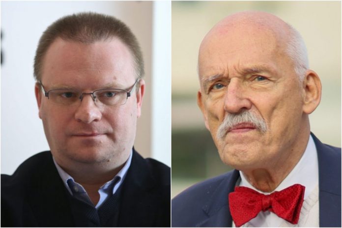 Łukasz Warzecha i Janusz Korwin-Mikke.
