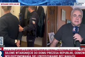 NCZAS.INFO | Służby w mieszkaniu Tomasza Sakiewicza skuły jego asystentkę.