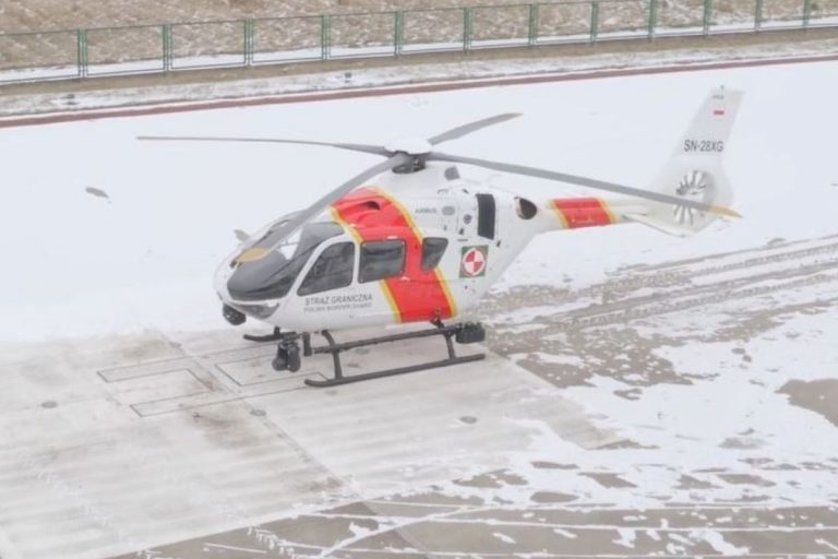 Śmigłowiec Airbus EC135 w Straży Granicznej.