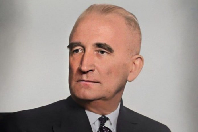 NCZAS.INFO | Andrij Melnyk, zdjęcie z około 1950 roku. Źródło: wikimedia