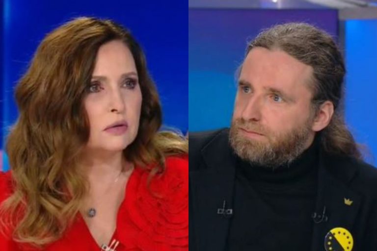 Agnieszka Gozdyra oraz Dobromir Sośnierz.
