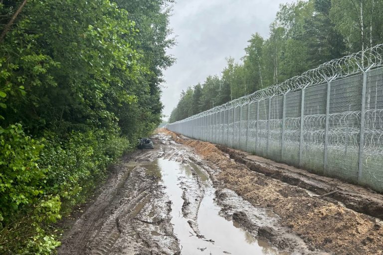 Granica litewsko-białoruska.