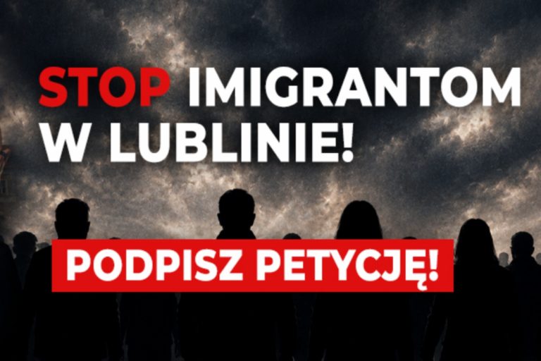 stop imigrantom w lublinie