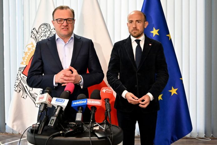 Radosław Witkowski i Borys Budka.