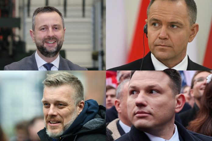 wladyslaw kosiniak-kamysz karol nawrocki adrian zandberg slawomir mentzen